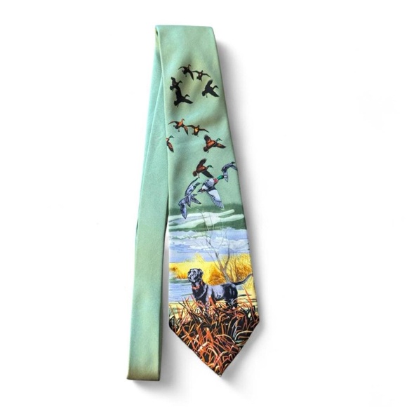 Other - 100% silk Duck Hunting Themed Tie